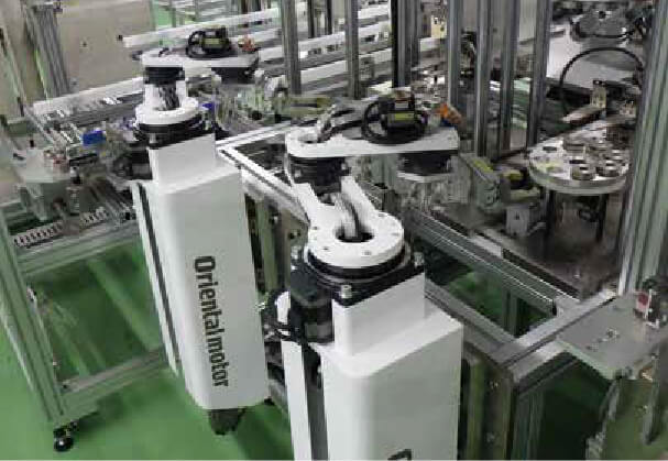 日本東方馬達導入自製機器人量產設備事例
