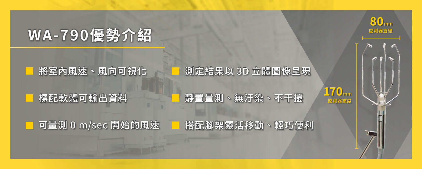 ３次元超音波風向風速計介紹