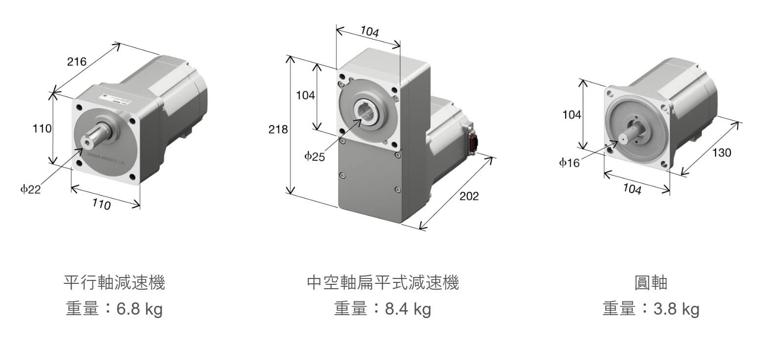 東方馬達無刷馬達尺寸