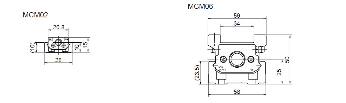 NSK 定位軸承滑台 MCM系列 豐富的產品樣式