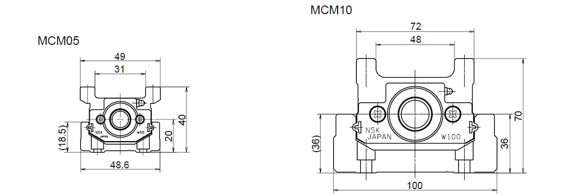 NSK 定位軸承滑台 MCM系列 豐富的產品樣式