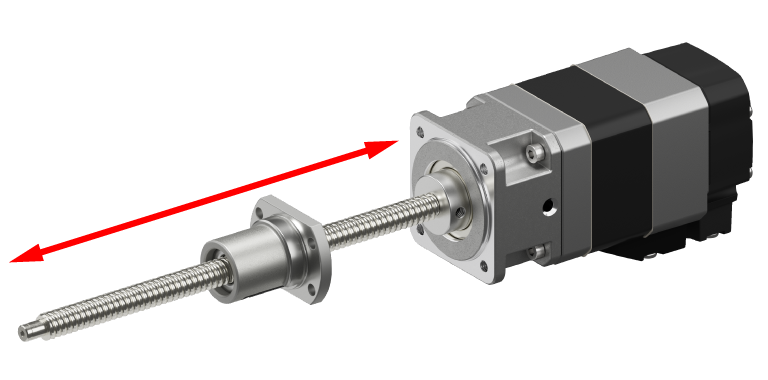 東方馬達 Oriental motor_LA線性致動器安裝轉接器_組裝範例