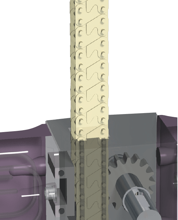 咬合鏈條傳動裝置ZCA系列長壽命