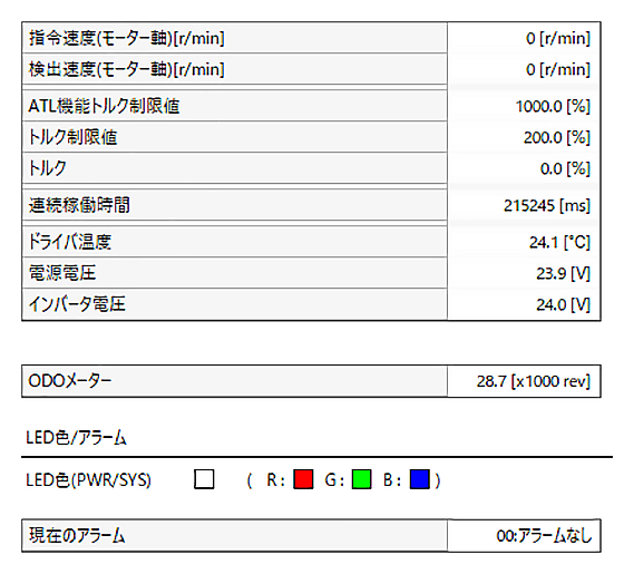 東方馬達 _無刷馬達_BLS_檢查狀態
